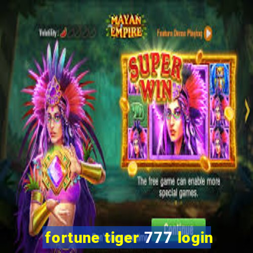 fortune tiger 777 login